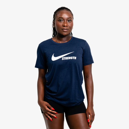 Nike Strength Women's Tee - Navy